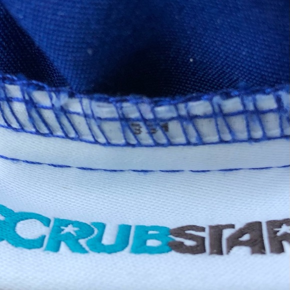 Electric Blue Scrub Set - Picture 3 of 9